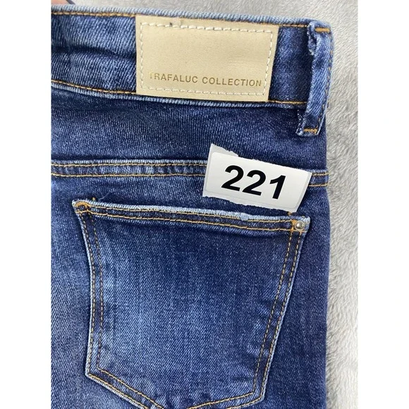 ZARA Trafaluc Denim Collection Women's Super Skinny Jeans US Size 2 (Pearls) NWT - Picture 16 of 16